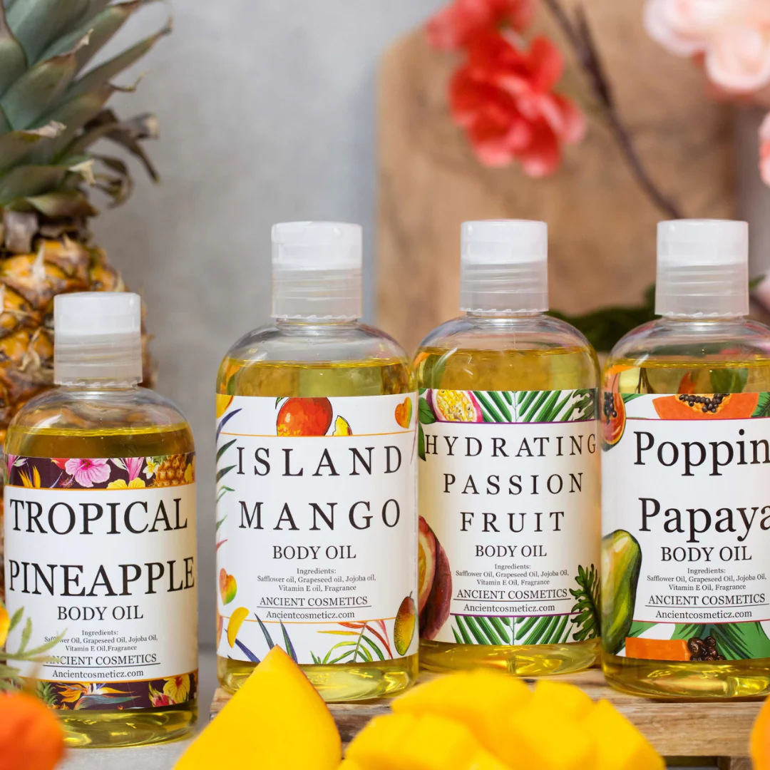 Fruit Medley: 5-Pack Body Oil Bundle (5-Randomly Selected) - Image 4