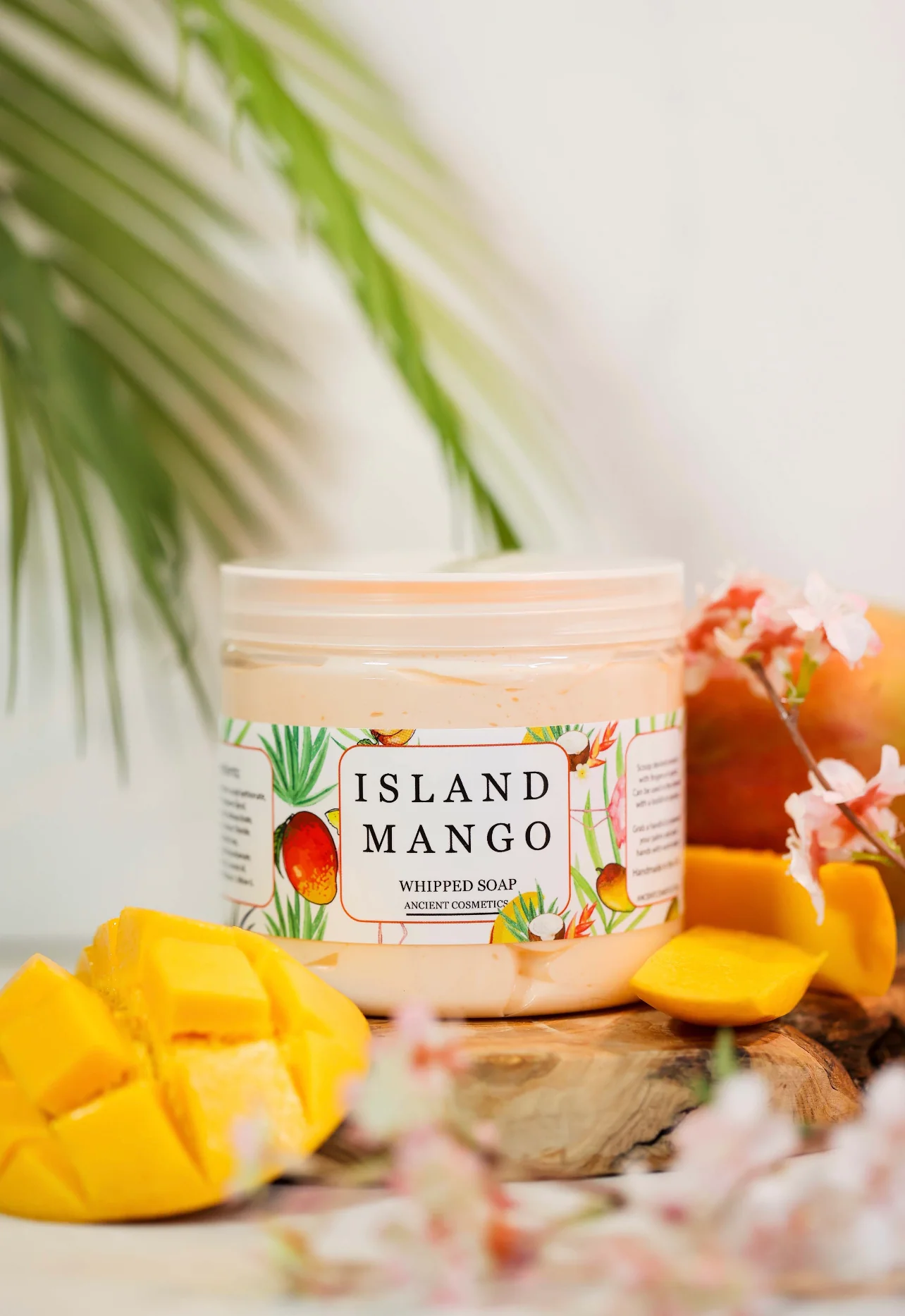 Island Mango Whipped Soap - Image 3